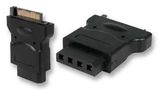 ADAPTOR,4 PIN TO SATA POWER,LOW PRO LP4SATAFM
