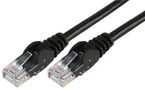 LEAD, CAT5E SNAGLESS UTP, BLACK 10M PSG90584