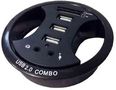 HUB, IN-DESK, USB/AUDIO/MEDIA USB150