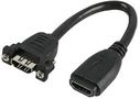 LEAD, HIGH SPEED HDMI, PANEL MOUNT, 15CM PSG90832