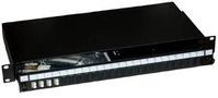 LC FIBRE PATCH PANEL, 8PORT, 1U 009-022-040-04S