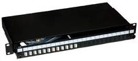 LC FIBRE PATCH PANEL, 24PORT, 1U 009-022-040-12S