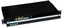LC FIBRE PATCH PANEL, 8PORT, 1U 009-023-040-04S