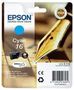 INK CARTRIDGE, CYAN, T1622, 16, EPSON C13T16224010