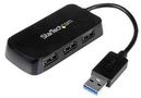 HUB, 4 PORT MINI USB3.0, STARTECH ST4300MINU3B