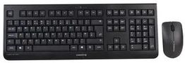 KEYBOARD/MOUSE SET, BLACK, WIRELESS JD-0710GB-2