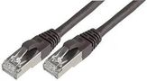 PATCH LEAD, CAT 6A, SFTP, BLACK 2M 003-010-020-09C