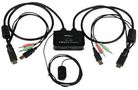 KVM SWITCH, 2PORT, MANUAL SV211HDUA