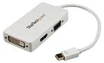 ADAPTER, 3P RCPT-1P PLUG, WHITE MDP2VGDVHDW