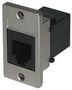 KEYSTONE COUPLER, RJ12 JACK, 6P6C, PANEL KCK66PM