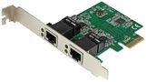 RJ45 CONVERTER, 2PORT, GIGABIT, PCI-EX ST1000SPEXD4
