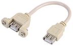 LEAD, USB A FEMALE-CHASSIS MOUNT SOCKET PSG91186