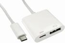 ADAPTER,USB C-DISPLAYPORT,POWER DELIVERY USB3C-DPCAB-WPD