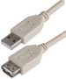LEAD,USB2.0 A MALE - A FEMALE,GREY 0.5M PSG91433