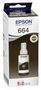 INK CART, T6641 ECOTANK REFILL, BLACK C13T664140