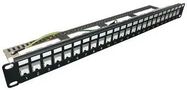PATCH PANEL, 24 PORT, 1U, CAT6A SGKF24
