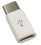 USB-C MALE-MICRO B FEMALE ADAPTER, WHITE PSG91741