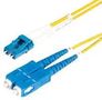 FIBRE OPTIC CABLE, LC-SC DUPLEX, 1M SMLCSC-OS2-1M