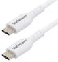 USB CABLE, 2.0 TYP C PLUG-PLUG, 2M, WHT USB2CC2MNCWHE