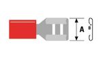 Разъединитель "мама" 4,8 mm, красная, 0,5–1,5 мм² (ST-064) RoHS CO/ST-064/BL20 4772081003510