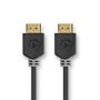 Ultra High Speed HDMI™ Cable | HDMI™ Connector | HDMI™ Connector | 8K@60Hz | 48 Gbps | 5.00 m | Round | 8.3 mm | Anthracite | Box CVBW35000BK50 5412810336685