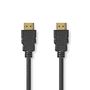 Ultra High Speed HDMI™ Cable | HDMI™ Connector | HDMI™ Connector | 8K@60Hz | 48 Gbps | 1.00 m | Round | 6.0 mm | Black | Label CVGL35000BK10