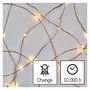 LED garland NANO, 230Vac, 4m, 40 x LED, warm white, timer function, EMOS D3AW01 8592920095096