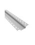 Profilis aliuminis anoduotas LED juostoms, su matiniu dangteliu, priglaistomas, DEOLINE XL 3m DEOLINEXL-OP-3M-S