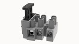 Terminal block;1x fuse;5x20mm;ways:3;screw terminals;tinned KA-6K+S