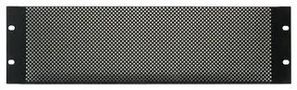 19" RACK PANEL, MESH VENTED, 3U RPVM3