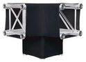 TRUSS SLEEVE, 3 WAY CORNER, BLACK LEDJ275A