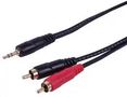 LEAD, 3.5 STEREO JACK - 2XRCA, 1.5M PLS00649