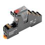 DRIKITP 24VAC 2CO LD/PB, Relė su lizdu, 24 V AC, 2CO, AgSnO, 5 A, PUSH IN, LED+TEST, Weidmuller 2576230000 4050118585995
