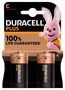 Alkaline Battery LR14 (MN1400/C) 1.5V Duracell 100% Plus Power (2pcs blister) R14A/DUR/U/PLUS-BL2 5000394141827