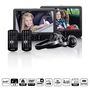 2x 9” portable DVD player with USB SD built-in battery headphone and bracket Black DVP-939