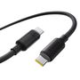 Kabelis USB C - USB C 2m 100W magnetinis, porėto silikono izoliacija BASEUS E0426704 6932172693657