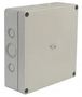 BOX, GREY LID, 182X180X63MM 105-413