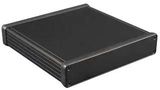 CASE, ALUMINIUM, 31X160X160MM 1455R1601BK