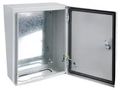STEEL DOOR ENCLOSURE, IP66, IK10, GREY DEDS0200