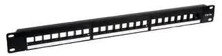 24 PORT CAT5 PATCH PANEL SHIELDED PPAN-24-SHD