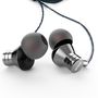 Earphones with Built-in Mic & In-Wire Remote Controller, Silver ESTM-50SL 8435256897180