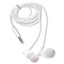 Earphones with Built-in Mic & In-Wire Remote Controller, White ESTM-50WT 8435256897630