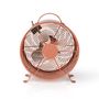 Table Fan | Mains Powered | Diameter: 250 mm | 20 W | 2-Speed | Vintage Pink FNCL10PK20 5412810321070