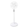 Stand Fan | Diameter: 400 mm | 3-Speed | Oscillation | 45 W | LED | Shut-off timer | Remote control | White FNST16CWT40 5412810333219