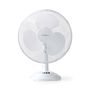 Table Fan | Mains Powered | Diameter: 400 mm | 45 W | Oscillation | 3-Speed | White FNTB10CWT40