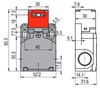 Safety switch with separate actuator FW 2092-D1M2, Pizzato FW-2092-D1M2 8018851155673