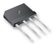DIODE, BRIDGE RECT, 1-PH, 6A, 600V, SIP 4GBJ606L