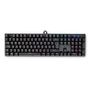 Wired Gaming Keyboard | USB Type-A | Mechanical Keys | LED | German | DE Layout | USB Powered | Power cable length: 1.50 m | Gaming GKBDM110BKDE 5412810415601