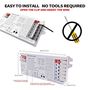 LED valdiklis ZigBee PRO+ RF, 12-24Vdc, 15A/CH, 20A MAX, RGB, RGBW, RGB+CCT, CCT, DIM, PUSH-DIM GL-C-201P 6978699220068