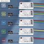 Светодиодный контроллер 12-24V 15A, RGB + CCT, для нецифровых светодиодных лент, WLED ESP32 PWM, Wi-Fi GL-C-211WL 6978699220266